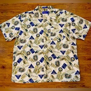 Vintage 90’s Pendleton Aloha Hawaiian Shirt Men’s XL London Paris Canada Tags